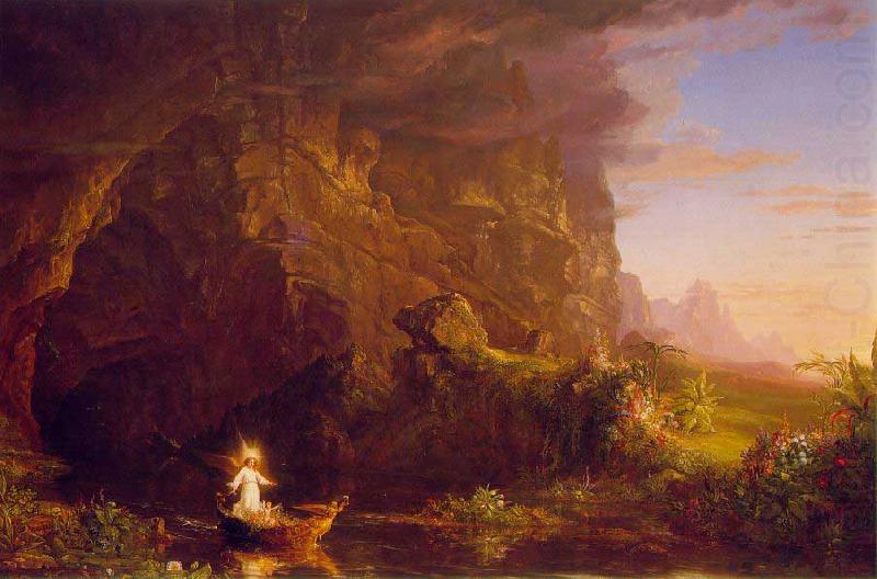 The Voyage of Life: Childhood, Thomas Cole